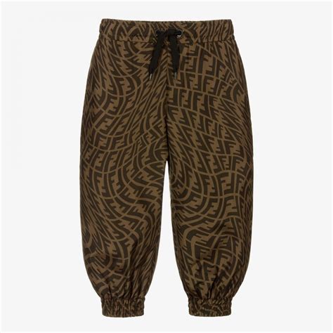 fendi print joggers|Fendi official website.